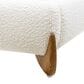 Jennifer Taylor Home Alpine Puffy Modern King Platform Bed in Ivory White, , large