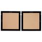 Maple and Jade 24" x 24" Abstract Framed Wall Art in Brown and Beige (Set of 2), , large