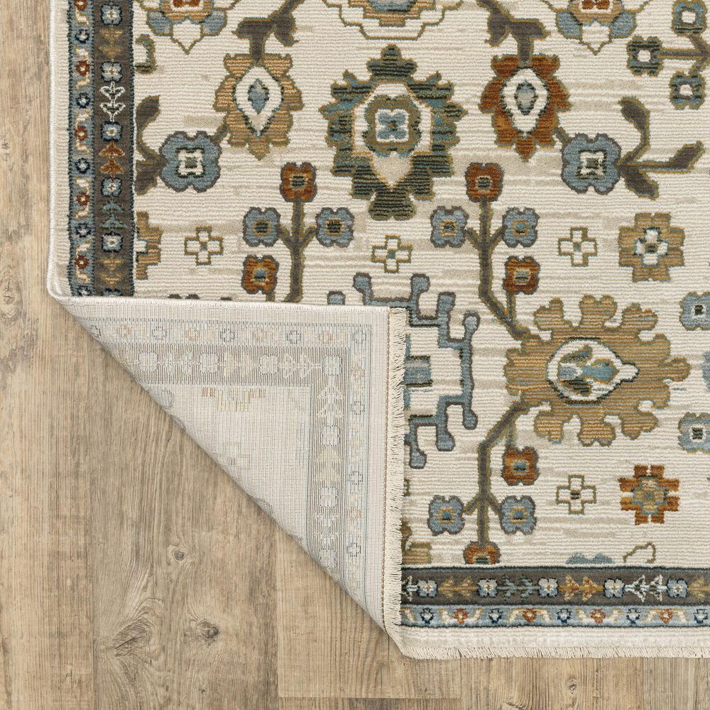 Oriental Weavers Keira Ivory and Multicolor 7&#39;10&quot; x 10&#39;10&quot; Area Rug, , large