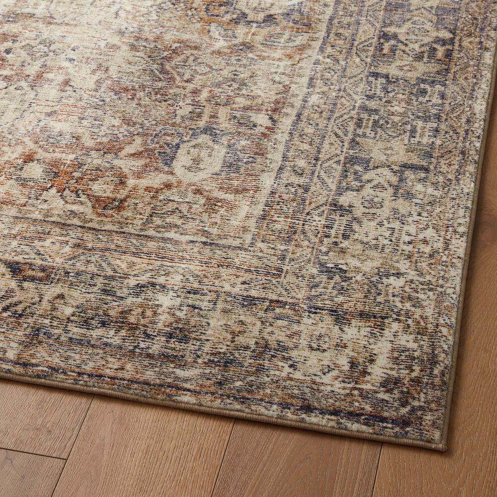 Amber Lewis x Loloi Morgan 7&#39;3&quot; x 9&#39;3&quot; Sunset and Ink Area Rug, , large