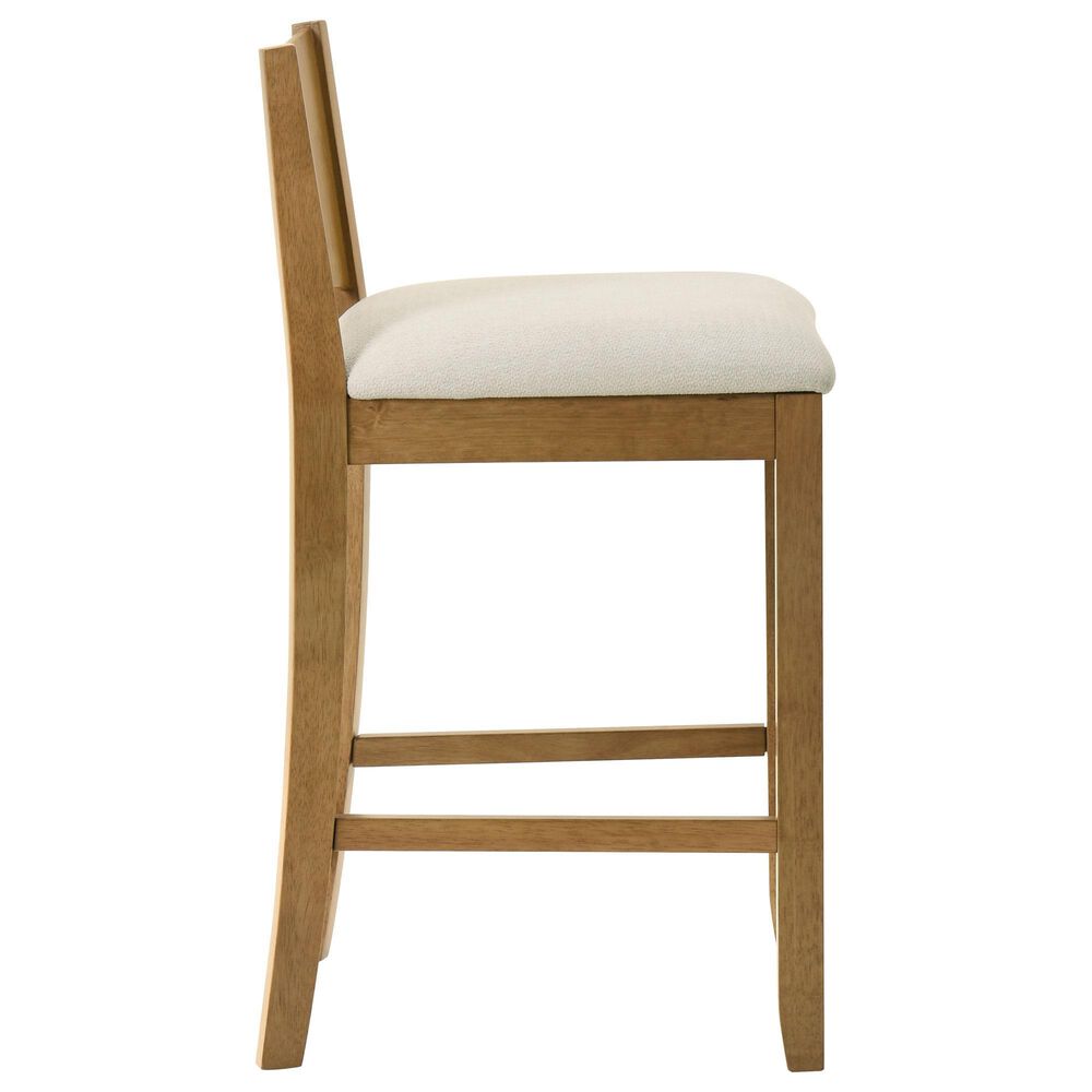Armen Living Ren 26" Counter Height Stool in Amber Glow, , large