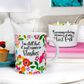 Pavilion Flashes 18 Oz Glass Mug in White, , large