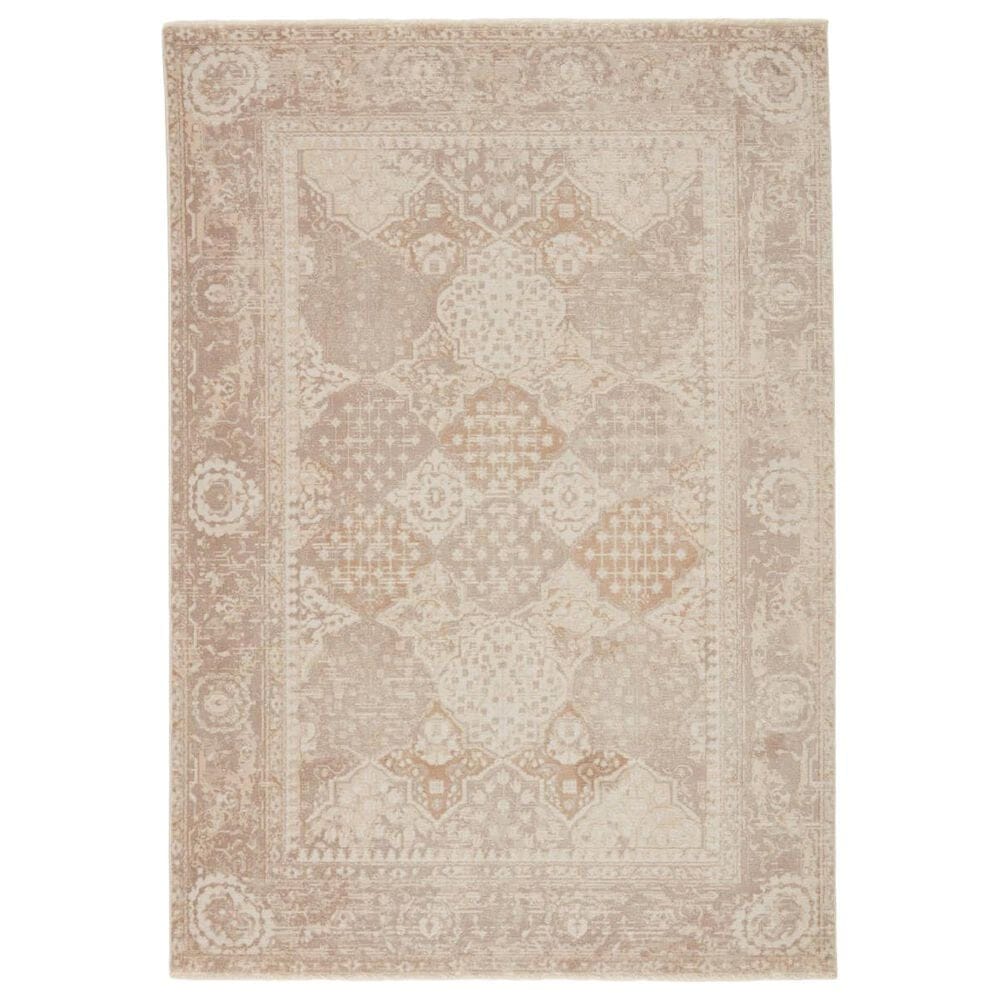 Jaipur Vienne Lourdes 7"10" x 10"10" Simply Brown Area Rug, , large