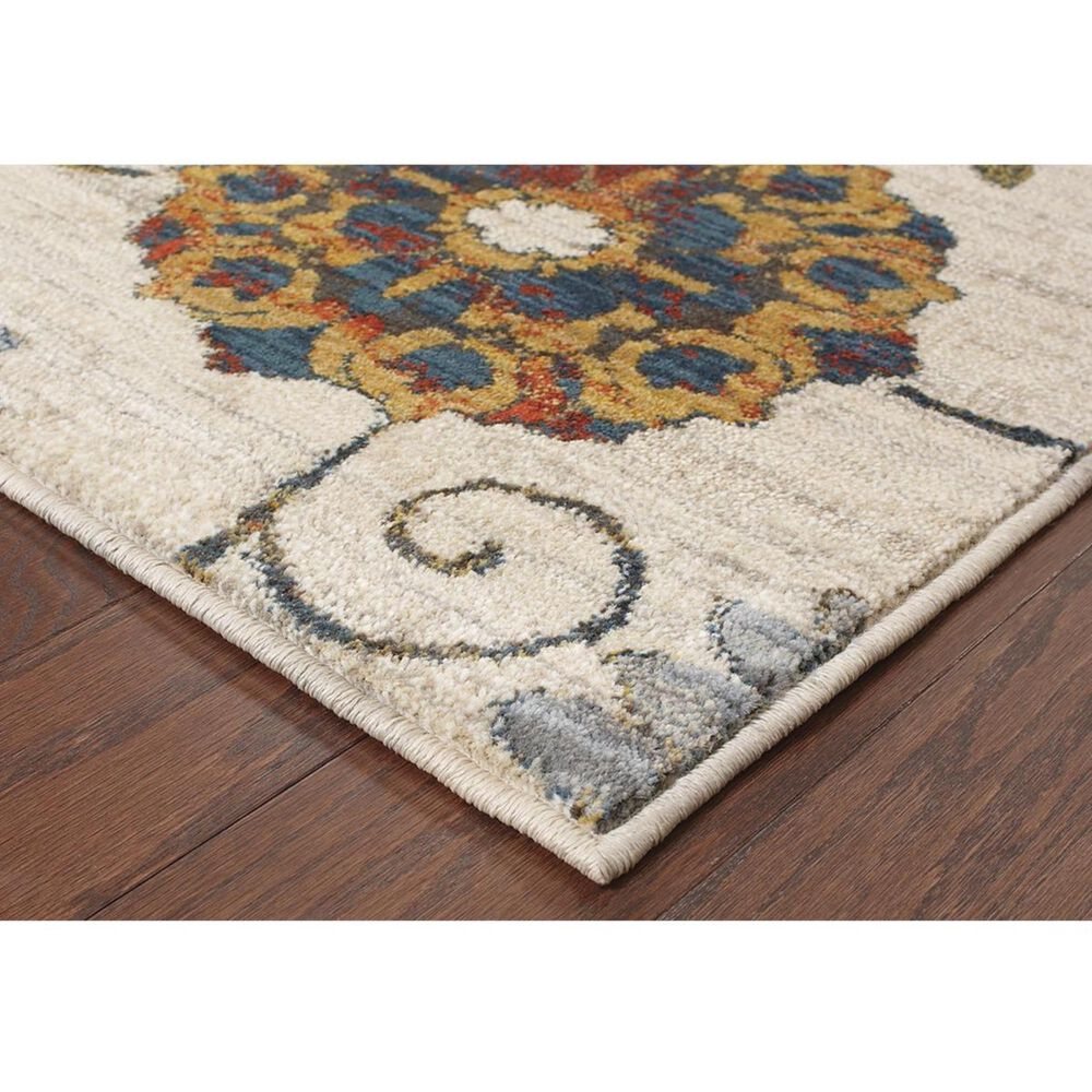 Oriental Weavers Sedona 6361A 9&#39;10&quot; x 12&#39;10&quot; Ivory Area Rug, , large