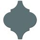 Dal-Tile Mythology Aura 6" x 6" Arabesque Ceramic Tile, , large
