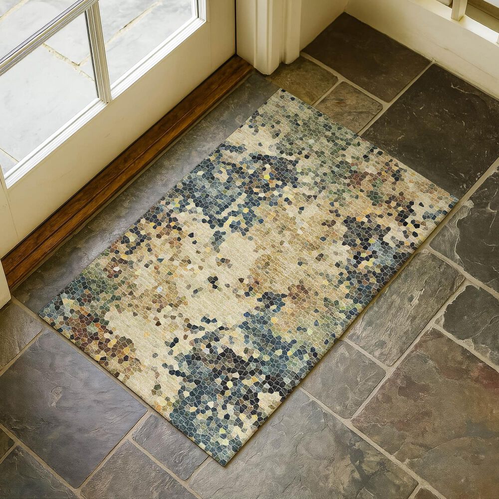 Dalyn Rug Company Lumara Multicolor 2'6" x 3'10" Area Rug, , large