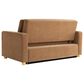 Lifestyle Solutions Tyler Convertible Sleeper Sofa in Rust, , large