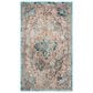 Safavieh Aria ARA119E 4" x 6" Beige and Blue Area Rug, , large