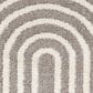 Surya Rodos Geometric 6"7" x 9" Charcoal, White, Sage Area Rug, , large