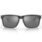 Oakley Holbrook Men"s Sunglasses with Prizm Black Polarized Lenses in Matte Black, , large
