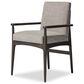 Four Hands Albiba Arm Chair in Burnt Oak, , large