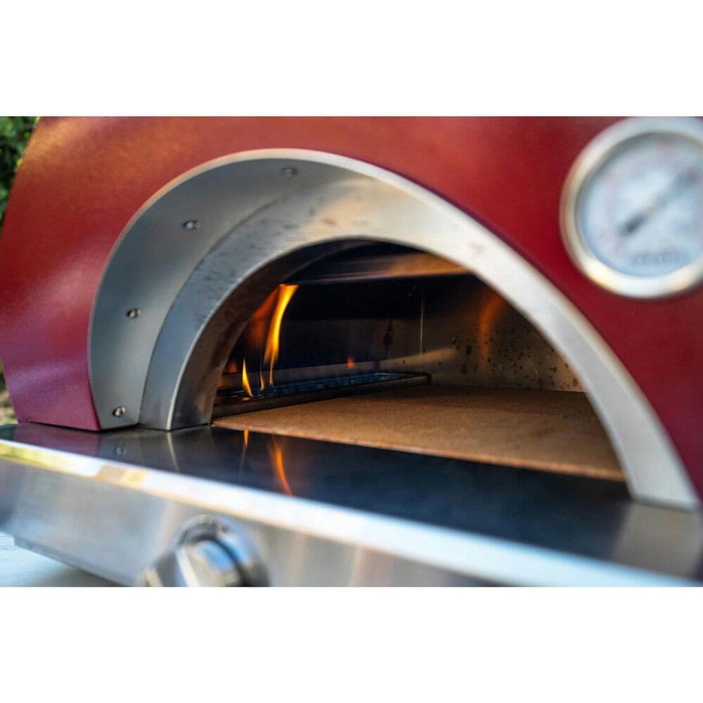 Coyote Outdoor 30&quot; Hybrid Liquid Propane Pizza Oven in Red, , large