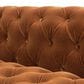 Jennifer Taylor Home Alto Stationary Sofa in Burnt Orange Velvet, , large