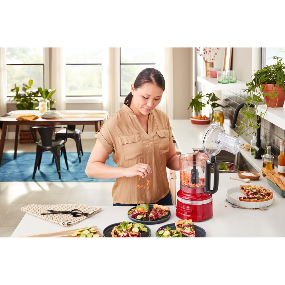 KitchenAid 9 Cup Food Processor in Empire Red, , large