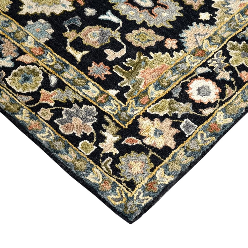 Amer Rugs Jackson JAC-2 Black 3'6" x 5'6" Area Rug, , large