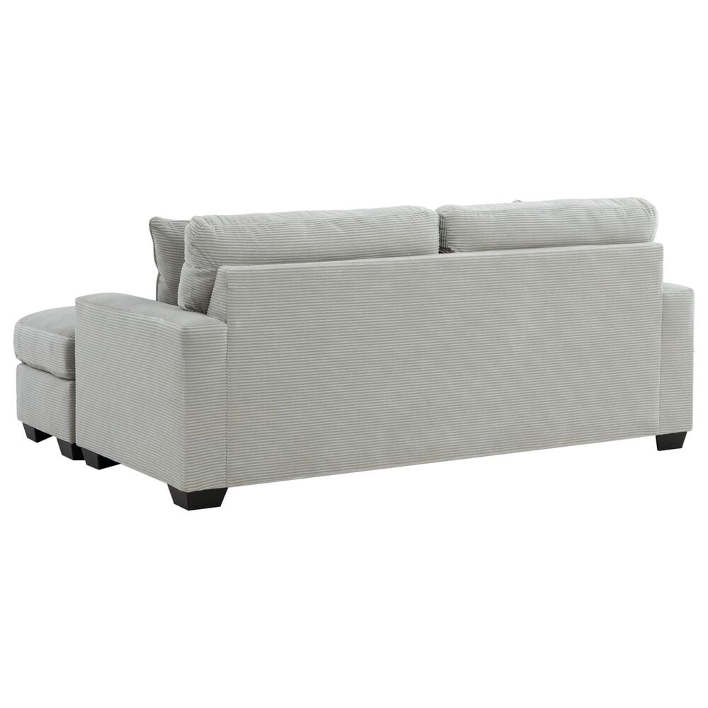 Ashley Greenbriar Stationary Sofa Chaise in Smoke, , large