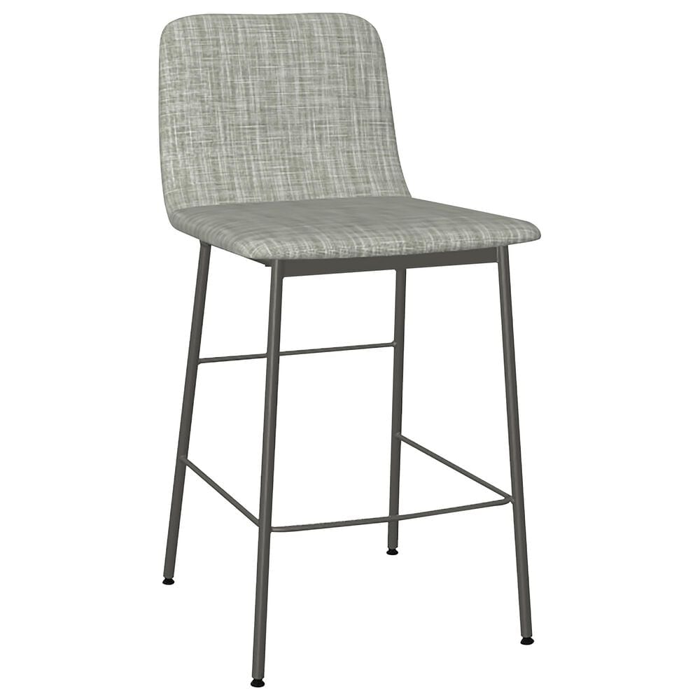 Amisco Outback Barstool with KO Illusion Cushion in Metallo, , large