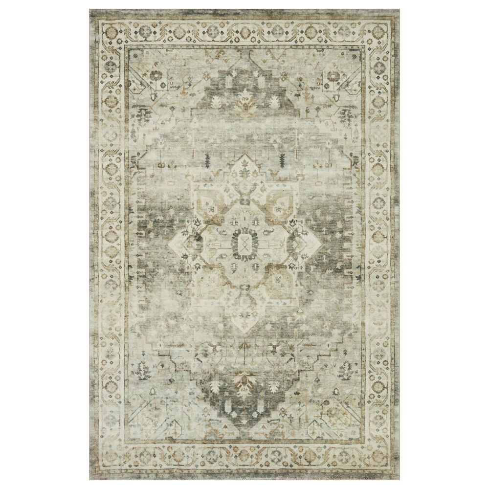 Loloi II Rosette ROS-09 2"6" x 7"6" Sage and Beige Runner, , large