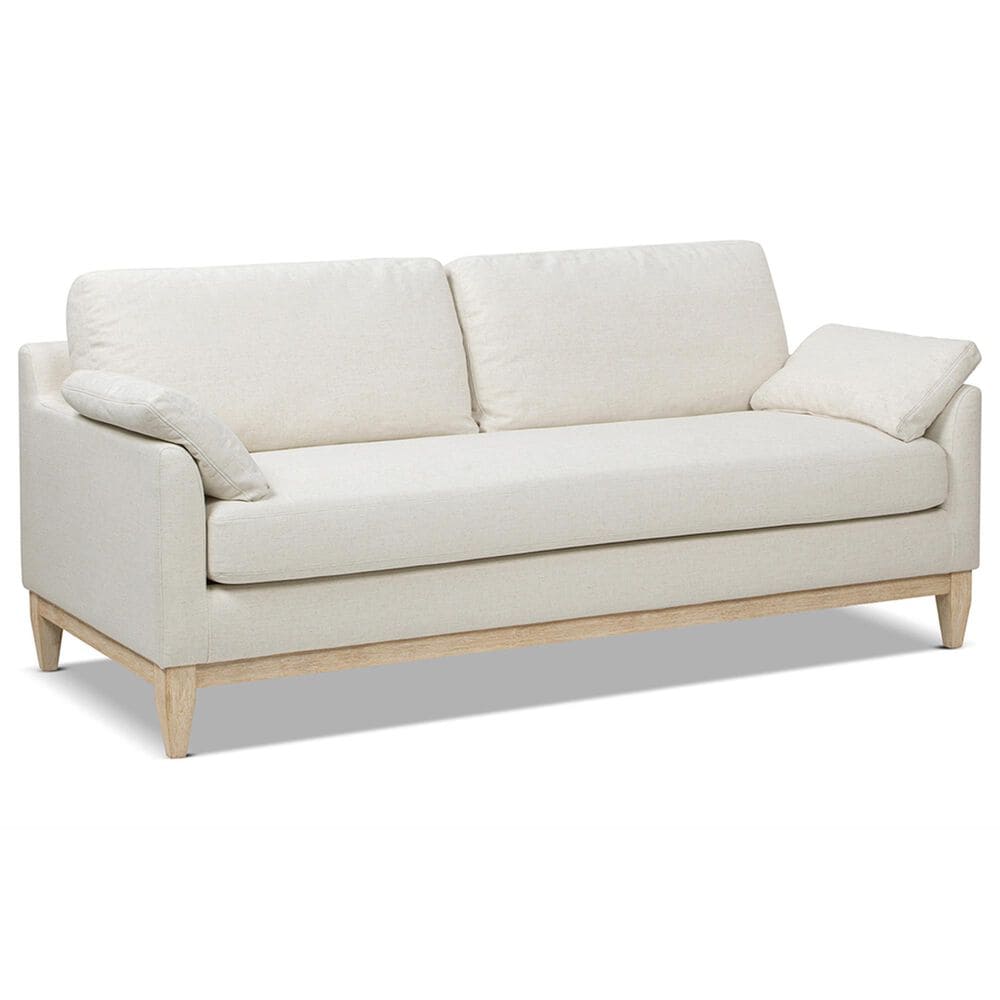 Jennifer Taylor Home Pasadena Stationary Sofa in Flax White, , large