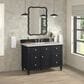 James Martin Vanities Lorelai 48" Single Vanity in Black Onyx with 3 cm Lime Delight Quartz Top, , large