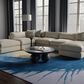 Feizy Rugs Kawai 9" x 12" Teal Area Rug, , large