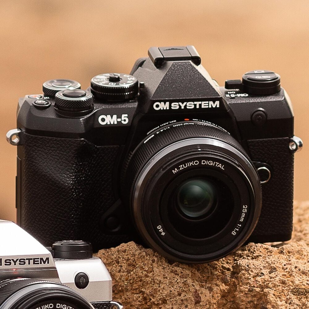 OM- System OM-5 Mark II Camera Body with M.Zuiko Digital ED 12-45mm f/4 Pro Lens in Black, , large