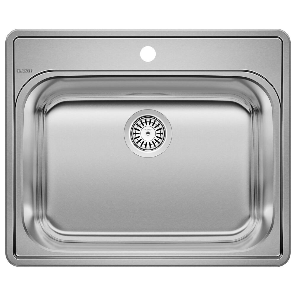 Blanco Essential 25" Laundry Sink - 1 Hole in Stainless Steel, , large