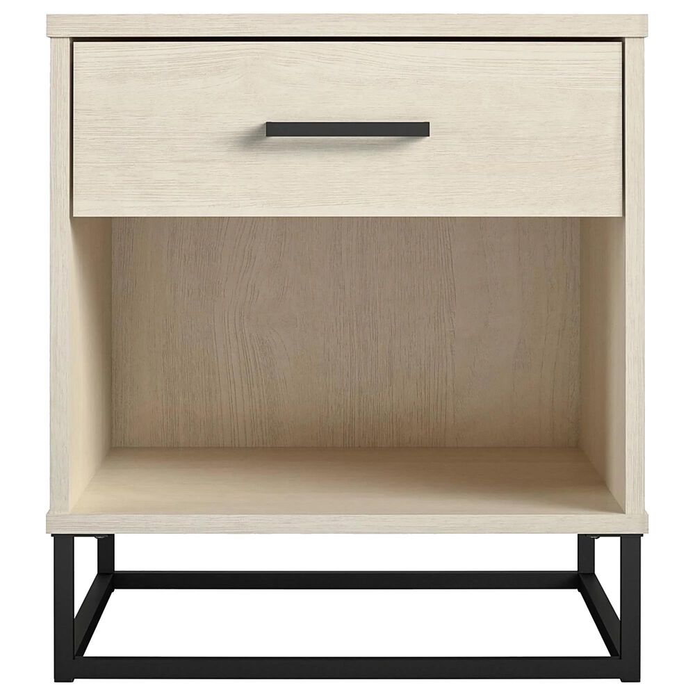 DHP Kelly 1 Drawer Nightstand in Bay Oak, , large