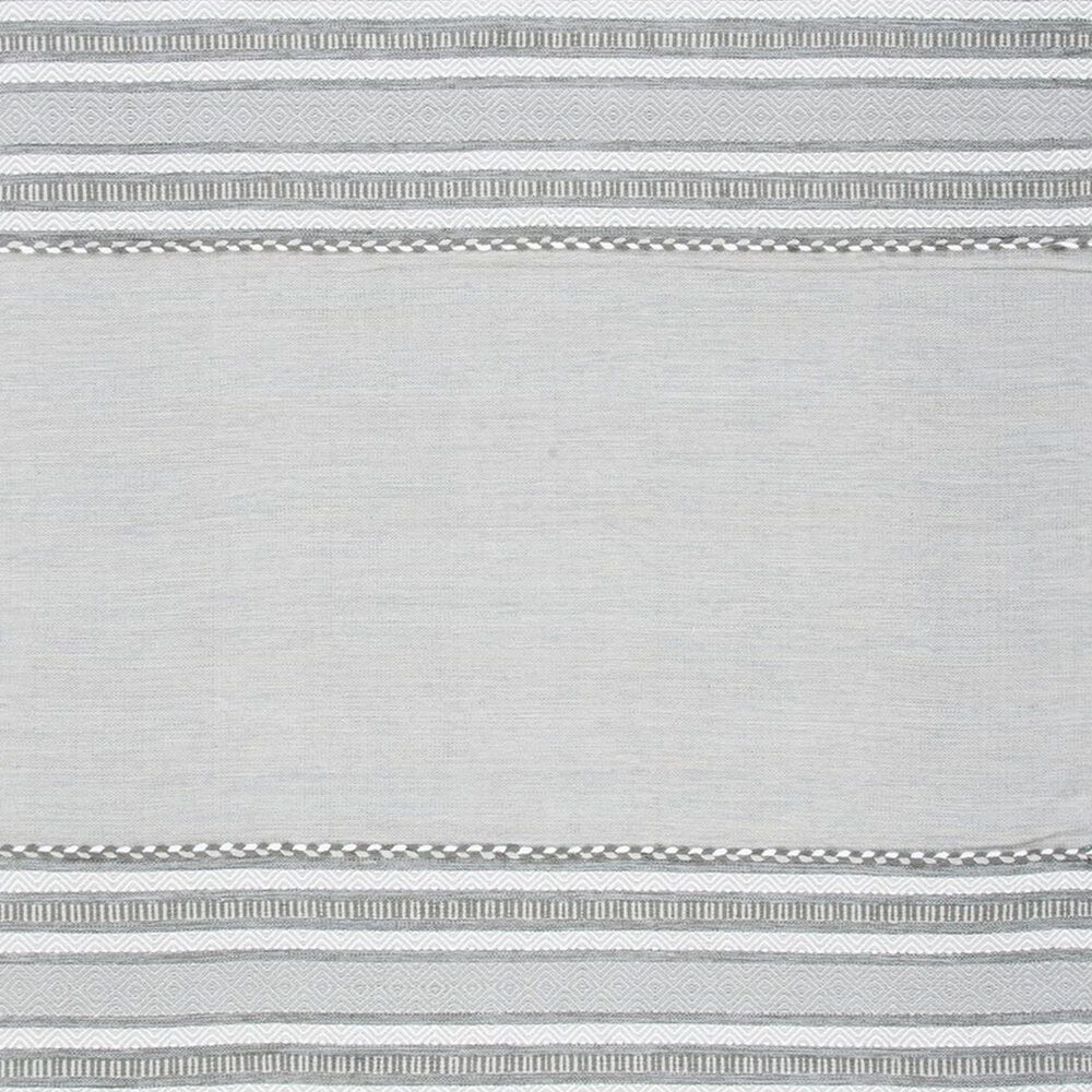 Safavieh Montauk MTK215F 6&#39; x 9&#39; Grey and Ivory Area Rug, , large