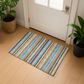 Dalyn Rug Company Soft Essentials Striped Jewel 1"8" x 2"6" Indoor/Outdoor Area Rug, , large