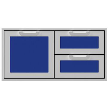 Hestan 42" Double Drawer and Storage in Prince, , large