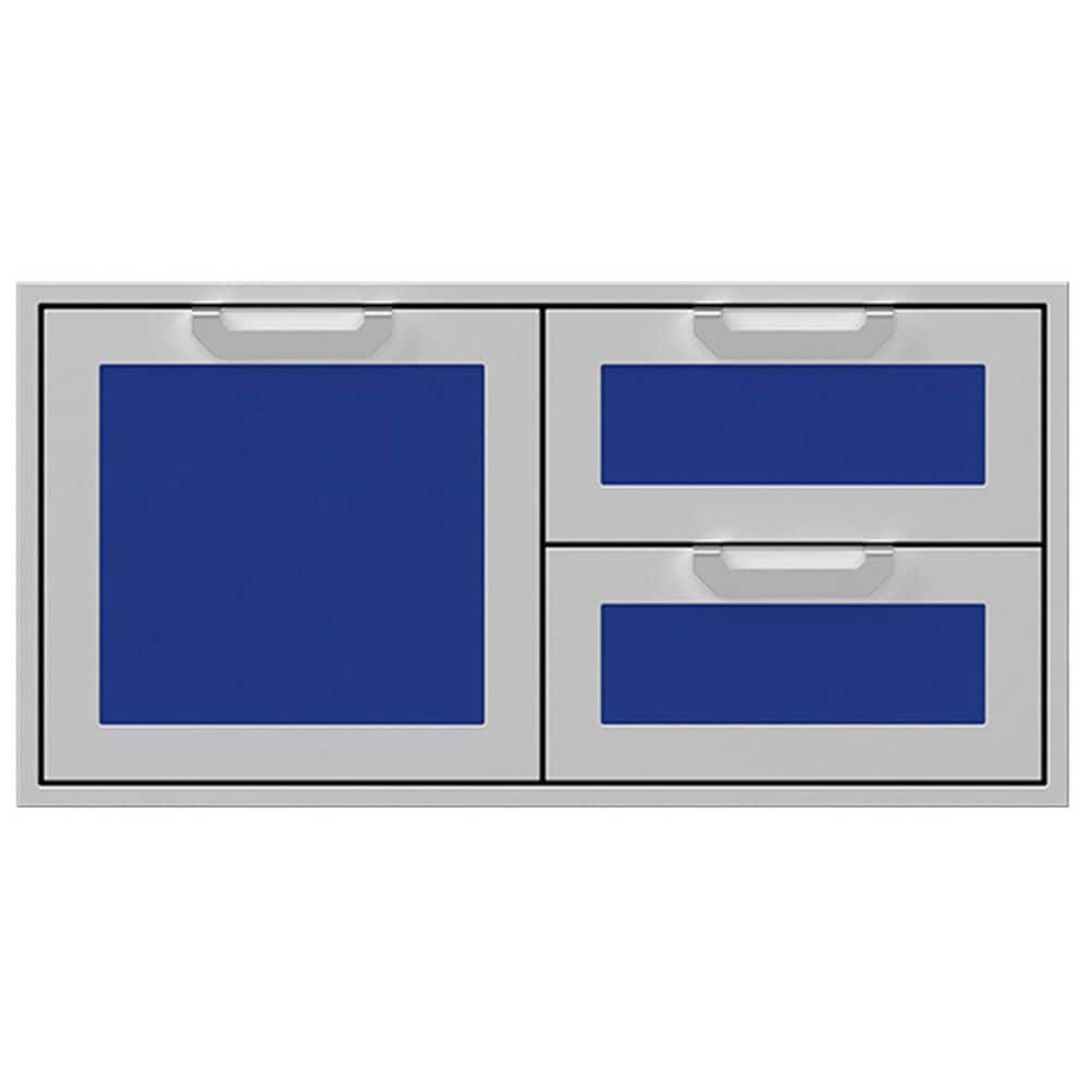 Hestan 42" Double Drawer and Storage in Prince, , large