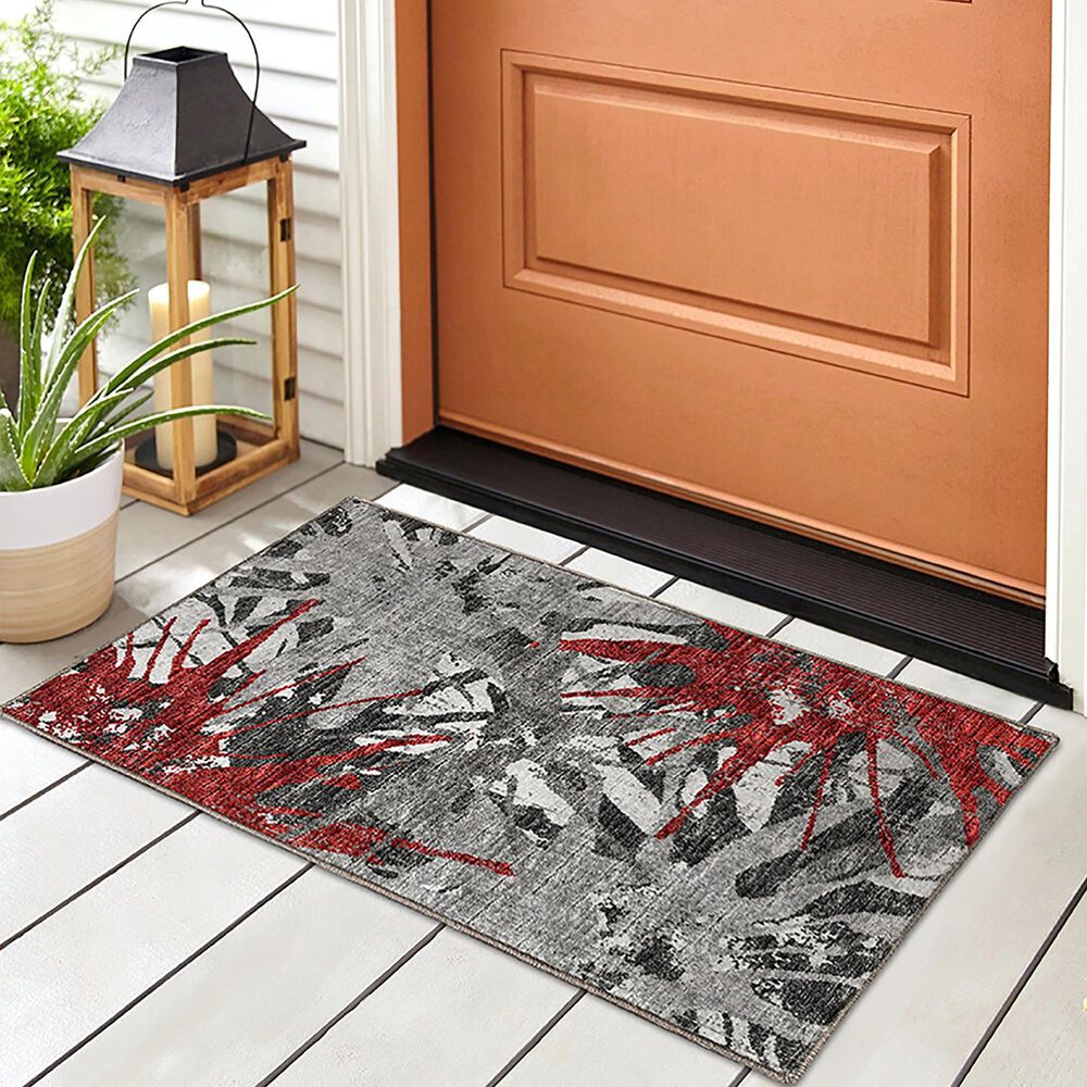 Dalyn Rug Company Brisbane 1&#39;8&quot; x 2&#39;6&quot; Scarlet Area Rug, , large