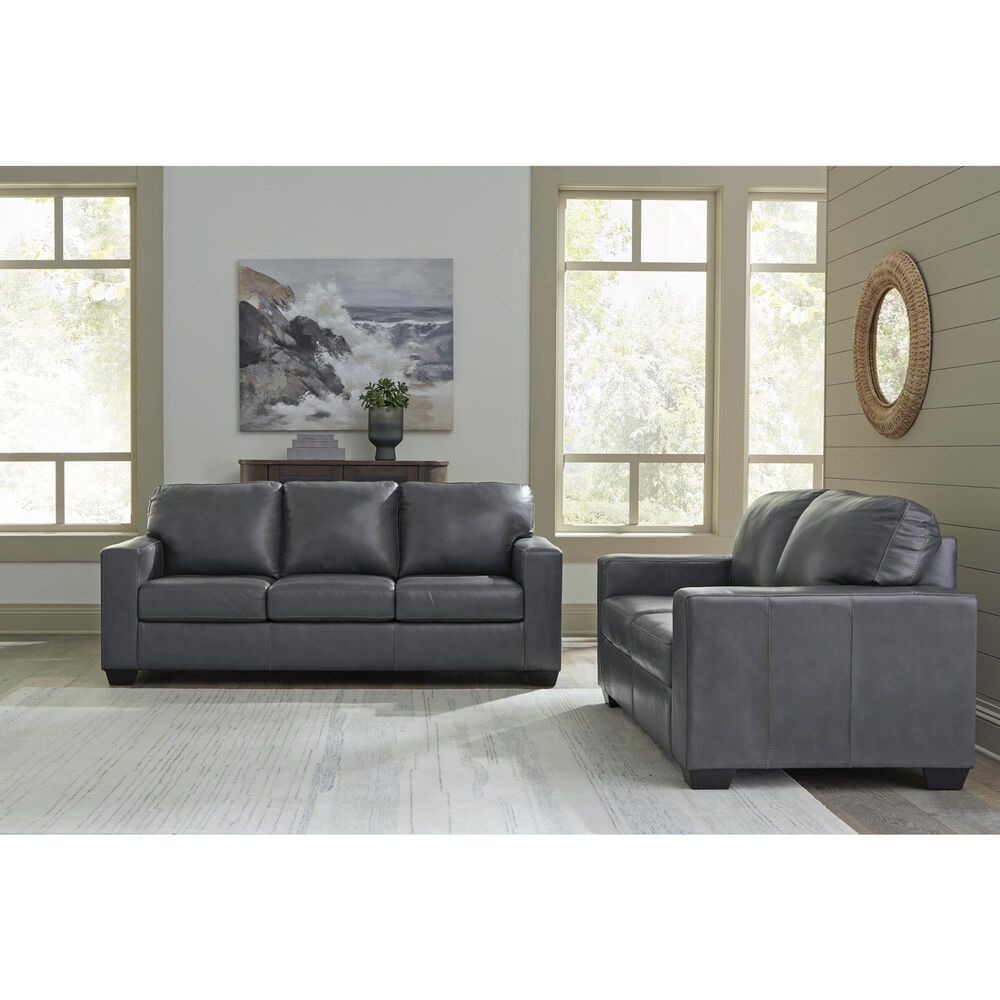 Ashley Bolsena Stationary Queen Sofa Sleeper in Admiral, , large