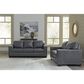 Ashley Bolsena Stationary Queen Sofa Sleeper in Admiral, , large