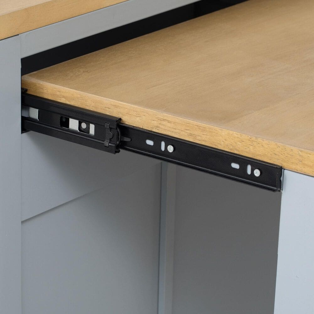 HOMLUX 47-inch Kitchen Island  in Grey Blue, , large