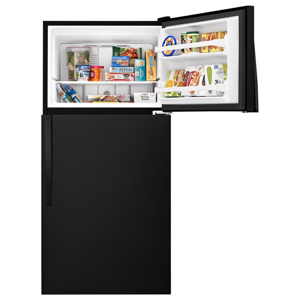 Whirlpool 18 Cu. Ft. Top Freezer Refrigerator in Black, , large