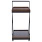 Linon Home Decor Ember Bar Cart in Barley and Dark Gunmetal, , large