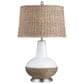 Crestview Collection Thornwood Table Lamp in White and Natural, , large