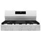 GE Appliances 30" Freestanding Gas Range with 5 Burners in White, , large