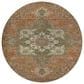 Dalyn Rug Company Tabrook TB9 Rust 8" Round Area Rug, , large