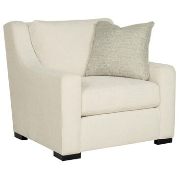 Bernhardt Germain Accent Chair in White and Cream, , large