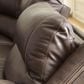 Ashley Dunleith Zero Wall Power Recliner with Power Headrest in Chocolate, , large