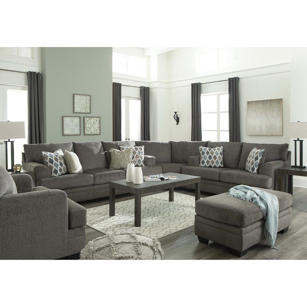 Signature Design by Ashley Dorsten Ottoman in Slate, , large