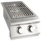 Blaze 12" Built-In LTE Natural Gas Double Side Burner with Lights in Stainless Steel, , large