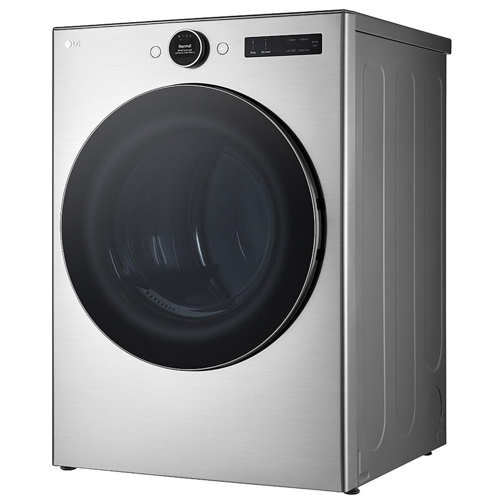 LG 7.4 Cu. Ft. Smart Front Load Gas Dryer with Sensor Dry and Steam in Graphite Steel, , large