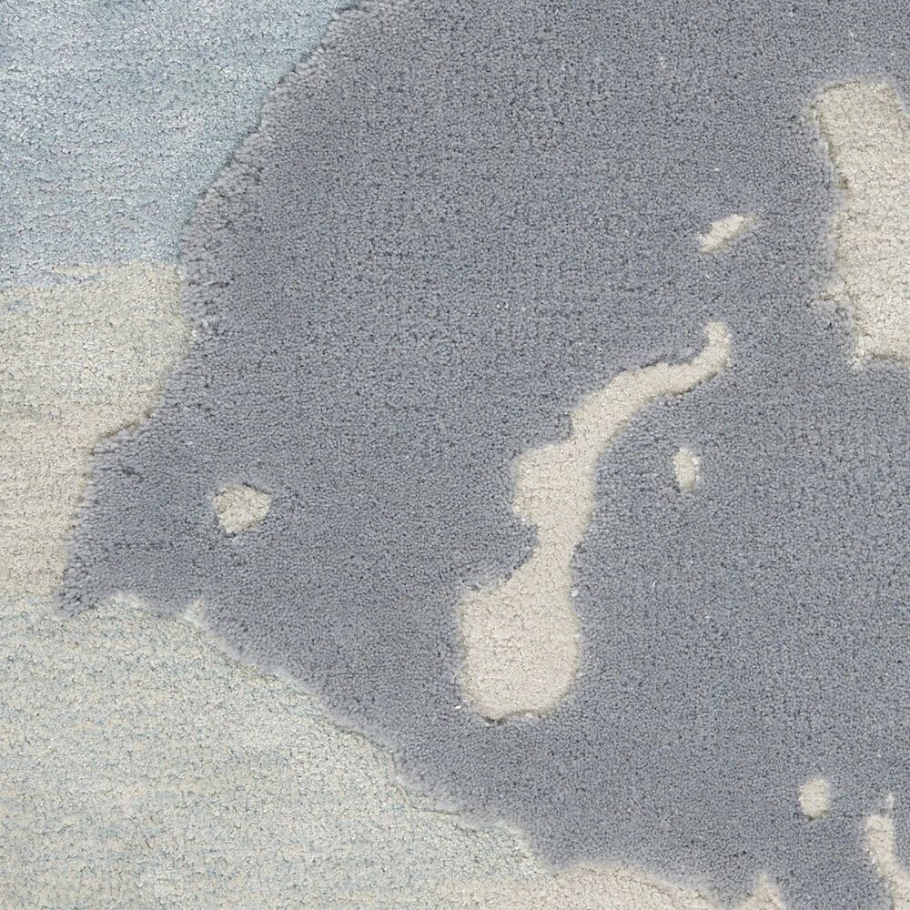 Nourison Prismatic PRS19 8&#39;7&quot; x 11&#39;6&quot; Seafoam and Silver Area Rug, , large