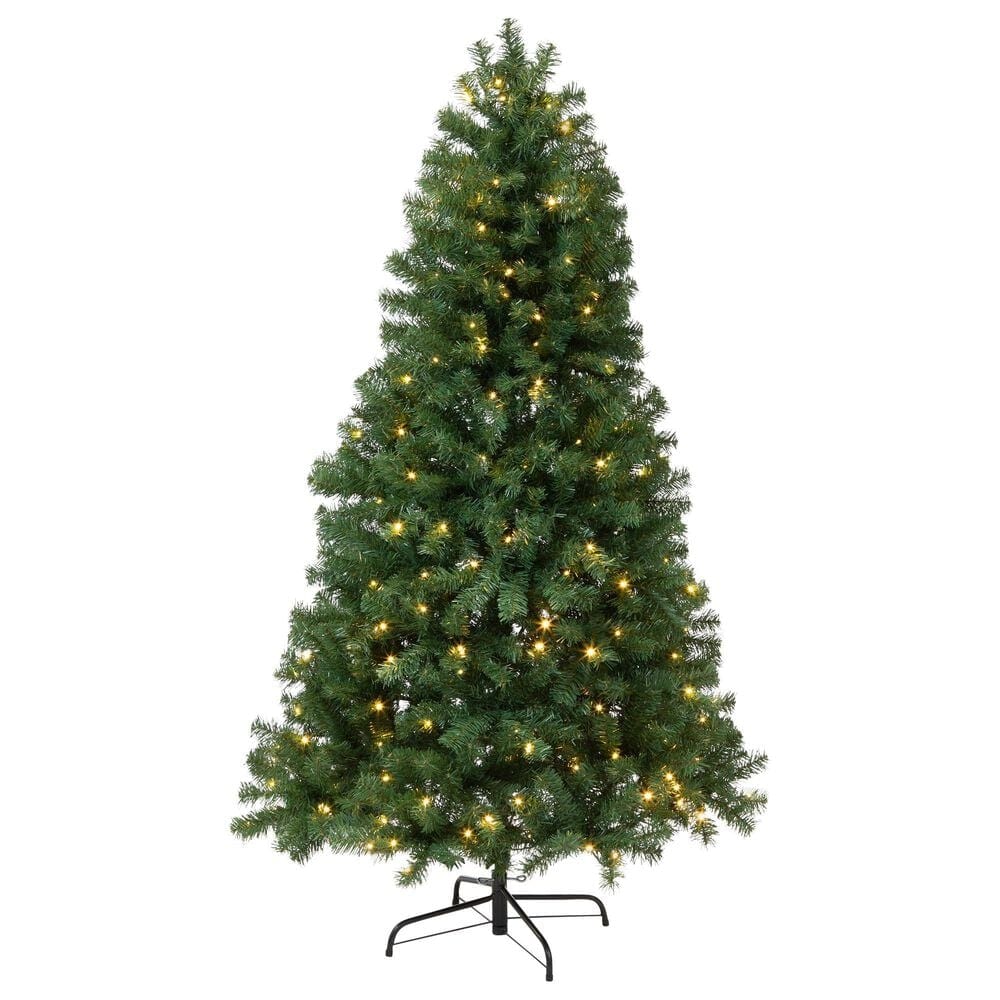 Timberlake 6 ft Christmas Tree with 250 LED Lights in Green, , large