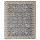 Feizy Pasha 6"6" x 9"6" Blue and Ivory Area Rug, , large