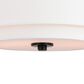 Vaxcel Burnaby 2-Light Flush Mount in Black, , large